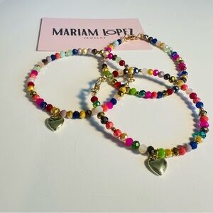 Multicolor Beaded Bracelet Set